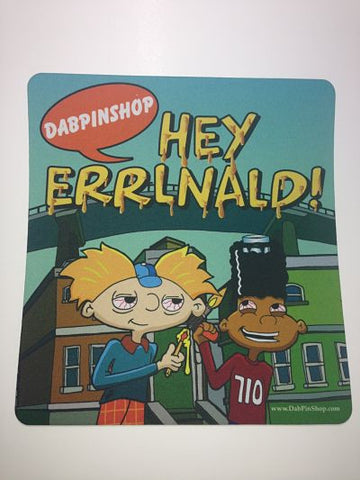 Abrooks Art x DabPinShop Hey Errlnald DabPad